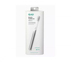 Quip Electric Toothbrush – Silver Metal – Electric Brush