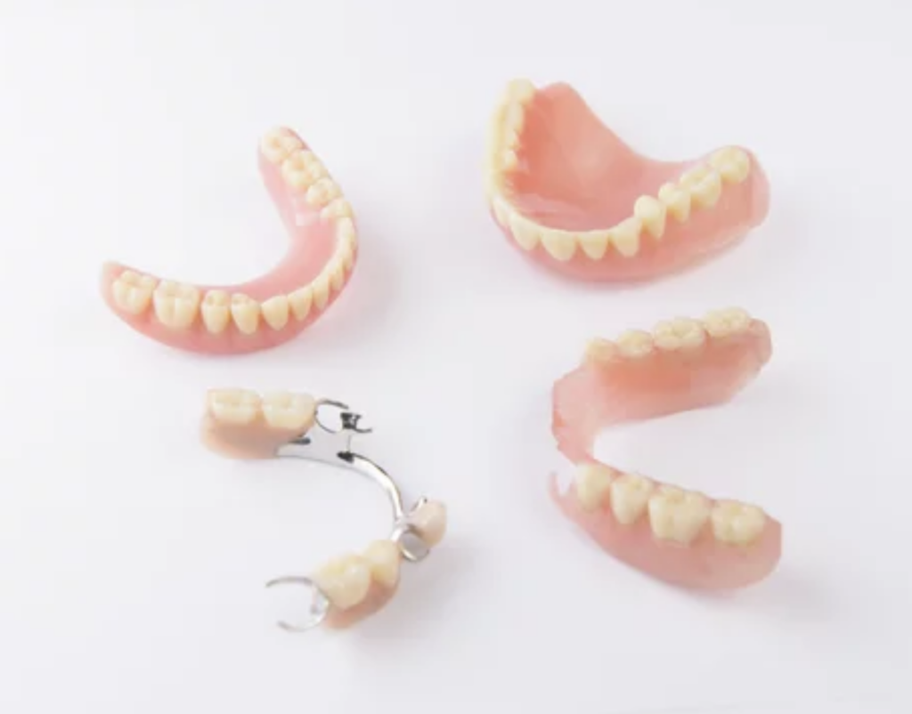 Dentures disassembled - Love to smile