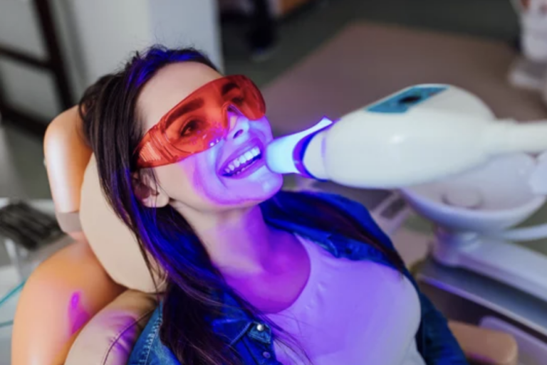 teeth whitening at Love To Smile